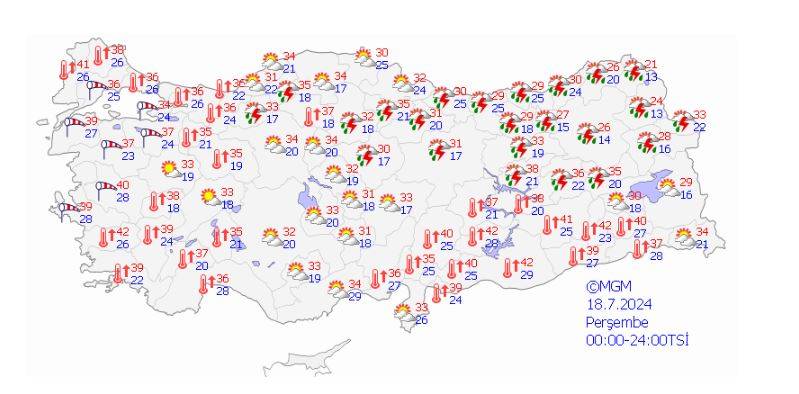 Kars ve Ardahan çevreleri için sağanak uyarısı 32